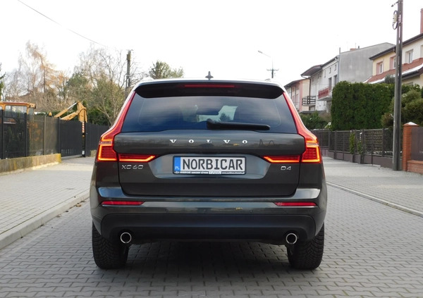 Volvo XC 60 cena 102222 przebieg: 194000, rok produkcji 2018 z Węgorzyno małe 436